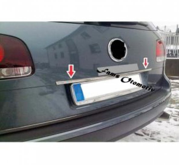 FAMS OTO AKSESUAR VW Touareg Krom Bagaj Çıtası 2002-2010 arası Paslanmaz Çelik - 2