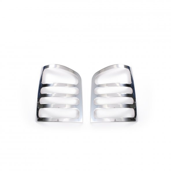 FAMS OTO AKSESUAR VW T5 Transporte-Caravelle-Multivan Krom Stop Çerçevesi 2003-2015 Paslanmaz Çelik