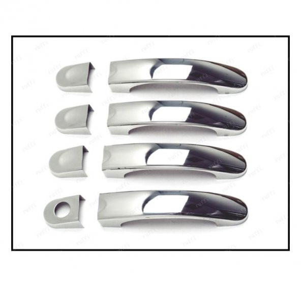 FAMS OTO AKSESUAR VW T5 Caravelle Krom Kapı Kolu 4 Kapı 2004-2015 P. Çelik