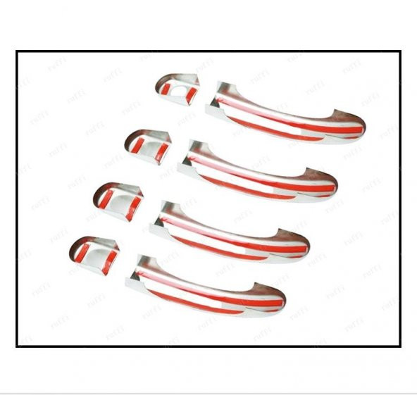 FAMS OTO AKSESUAR VW T5 Caravelle Krom Kapı Kolu 4 Kapı 2004-2015 P. Çelik - Resim 2