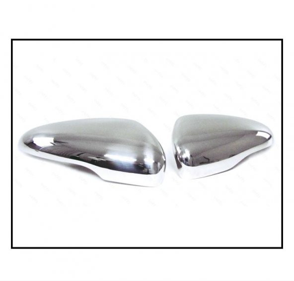 FAMS OTO AKSESUAR VW Scirocco Krom Ayna Kapağı 2 prç. 2009  Üzeri P. Çelik - Resim 2