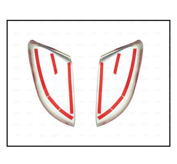 FAMS OTO AKSESUAR VW Scirocco Krom Ayna Kapağı 2 prç. 2009  Üzeri P. Çelik - Resim 3