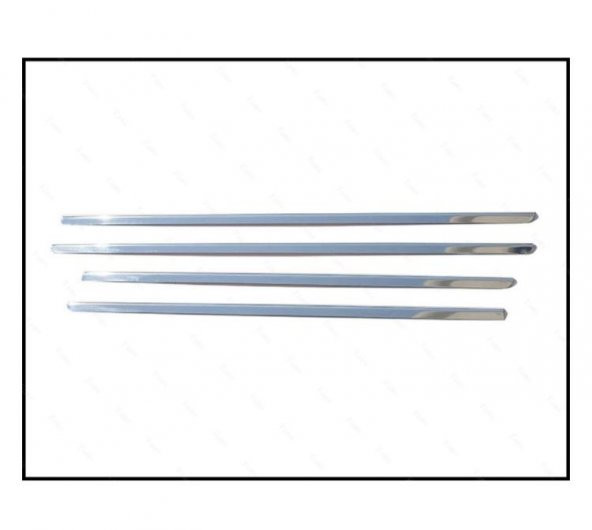 FAMS OTO AKSESUAR VW Jetta Krom Cam Çıtası 4 prç. 2005-2011 P. Çelik - 3