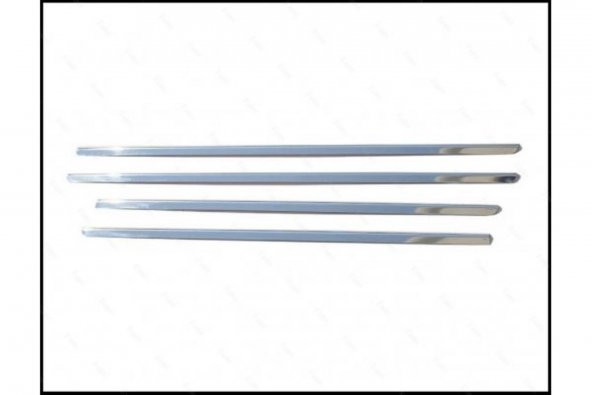 FAMS OTO AKSESUAR VW Golf 5 Plus Krom Cam Çıtası 4 prç. 2004 Üzeri P. Çelik