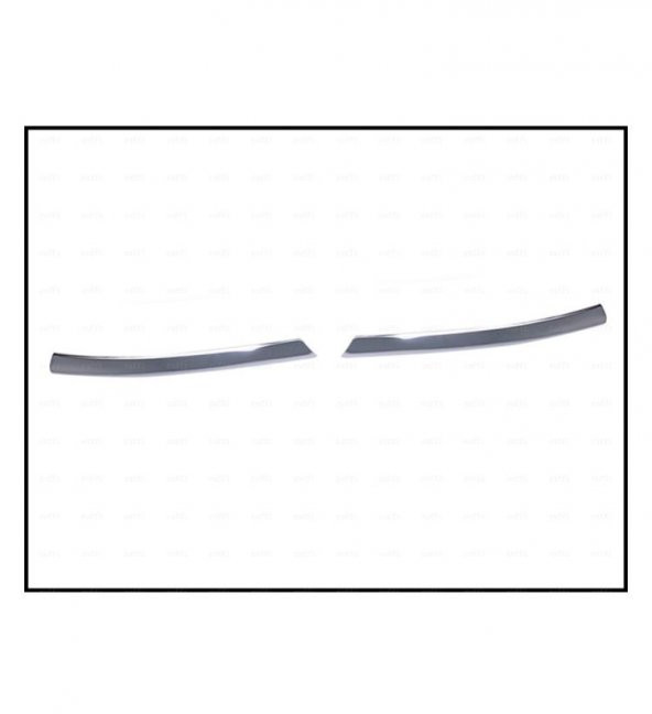 FAMS OTO AKSESUAR VW Golf 7 Krom Ön Panjur 2 Prç. 2013 Üzeri P.ÇELİK  (Comfortline) - Resim 2