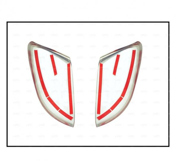 FAMS OTO AKSESUAR VW Golf 6 Krom Ayna Kapağı 2 prç. 2008-2012 Arası P. Çelik - 4