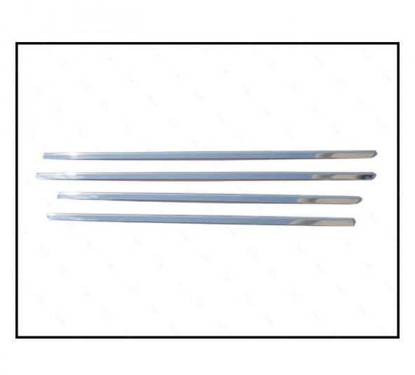 FAMS OTO AKSESUAR VW Golf 4 Krom Cam Çıtası 4 prç. 1998-2004 P. Çelik - 3