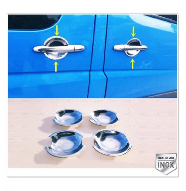 FAMS OTO AKSESUAR VW Crafter Krom Kapı Kolu Tası 4 Kapı 2006-2017 P. Çelik ürün görseli