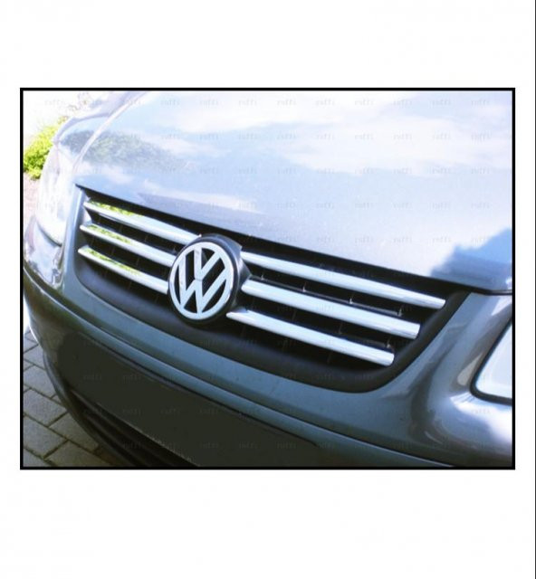 FAMS OTO AKSESUAR VW Caddy LIFE Krom Ön Panjur 6 prç. 2007-2010 Arası P.Çelik - Resim 2