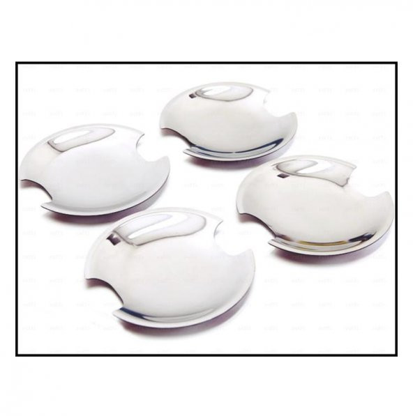 FAMS OTO AKSESUAR VW Caddy Krom Kapı Kolu Tası 4 kapı  2004-2015 Paslanmaz Çelik ürün görseli