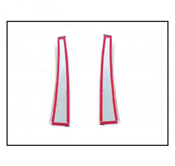 FAMS OTO AKSESUAR VW Caddy Krom Kapı Direği 2 prç.  2004-2015 P.ÇELİK - Resim 3