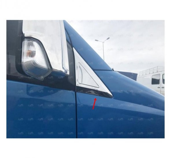 FAMS OTO AKSESUAR VW Crafter Krom Kelebek Cam Nikelajı 2006-2012 P.Çelik - 1