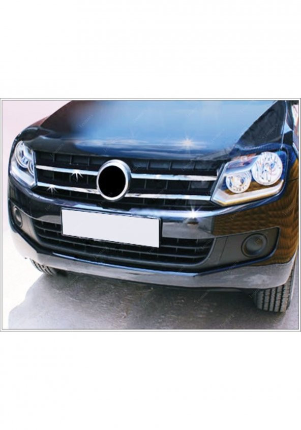 FAMS OTO AKSESUAR VW Amarok Krom Ön Panjur 4 parça 2010 ve üzeri Paslanmaz Çelik - 2