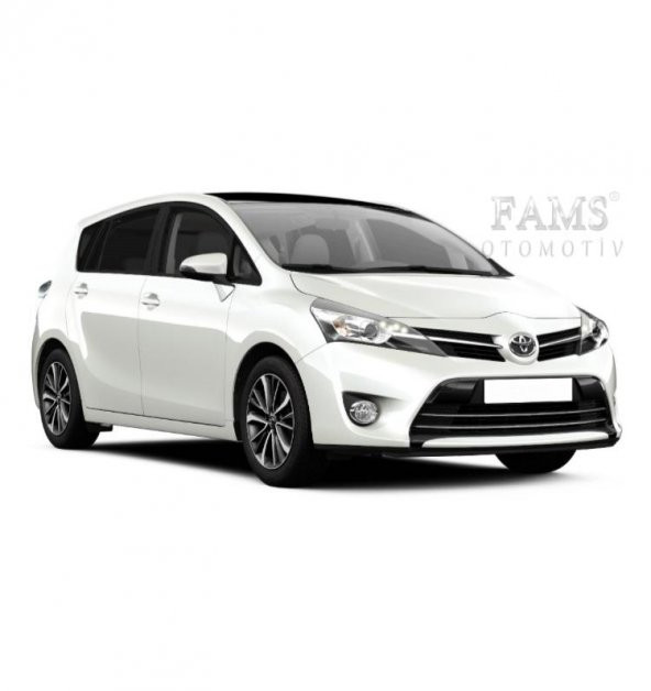 FAMS OTO AKSESUAR Toyota Verso Krom Ön Panjur 2 prç. 2006-2010 P. Çelik - 1