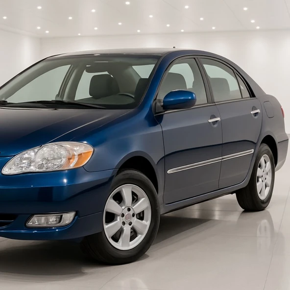 FAMS OTO AKSESUAR Toyota Corolla Krom Kapı Kolu 4 Kapı 2002-2007 P. Çelik - Resim 5