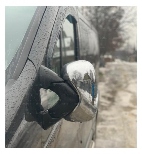 FAMS OTO AKSESUAR Renault Trafic Krom Ayna Kapağı 2 parça 2001-2014 Paslanmaz Çelik ürün görseli