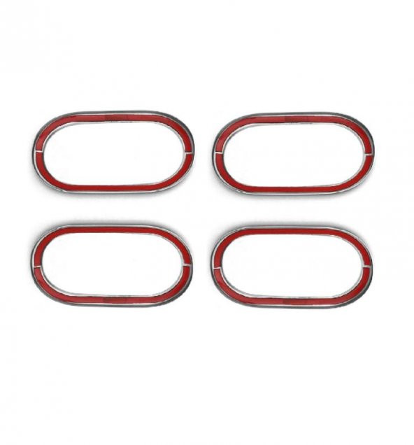 FAMS OTO AKSESUAR Renault Modus Krom İç Kapı Kolu Çerçeve 4 kapı 2005 Üzeri P.Çelik - Resim 3