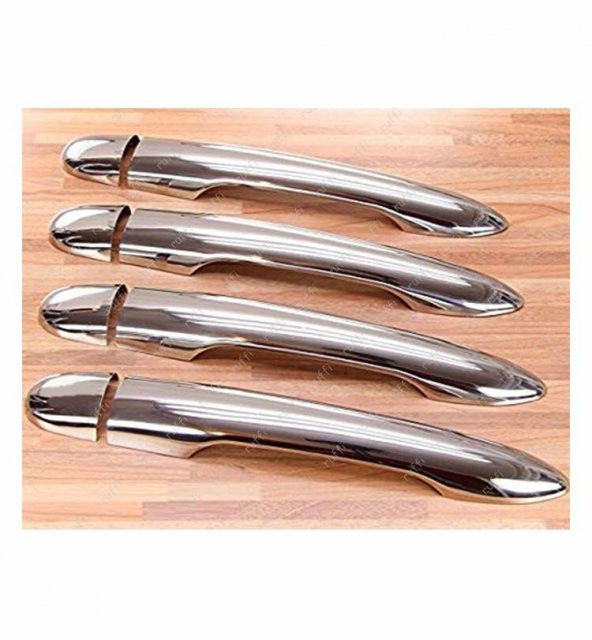 FAMS OTO AKSESUAR Renault Megane 2 Krom Kapı Kolu 4 Kapı 2002-2009 P. Çelik
