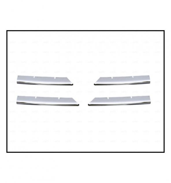 FAMS OTO AKSESUAR Renault Megane 2 Krom Ön Panjur 4 Prç. 2006-2009 P.ÇELİK - 3