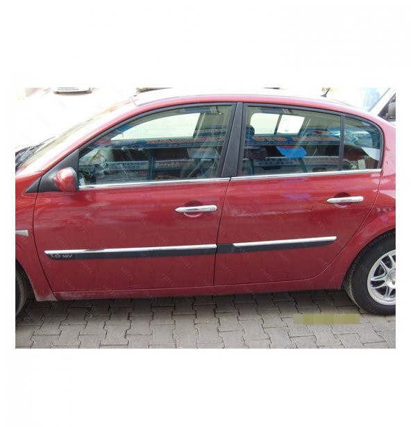 FAMS OTO AKSESUAR Renault Megane 2 Krom Cam Çıtası 2002-2009 P. Çelik (SEDAN) - 2