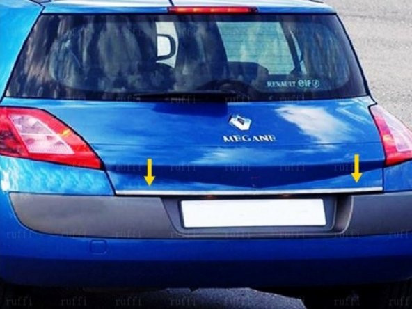 FAMS OTO AKSESUAR Renault Megane 2 HB Bagaj Alt Çıta 2002-2009 Arası P.Çelik