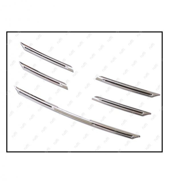 FAMS OTO AKSESUAR Renault Megane 4 Krom Ön Panjur 5 prç. 2016-2020 Arası P. Çelik - Resim 3