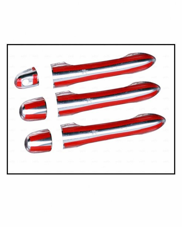 FAMS OTO AKSESUAR Renault Kangoo Krom Kapı Kolu 3 kapı 2008 Üzeri P. Çelik - Resim 3