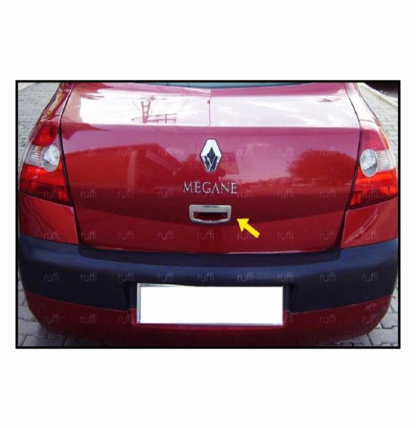 FAMS OTO AKSESUAR Renault Megane 2 Krom Bagaj Açma 2002-2009 P. Çelik ürün görseli
