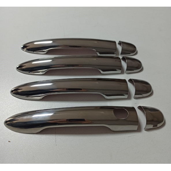 FAMS OTO AKSESUAR Renault Laguna 3 Krom Kapı Kolu 4 kapı 2008 Üzeri P. Çelik - Resim 2