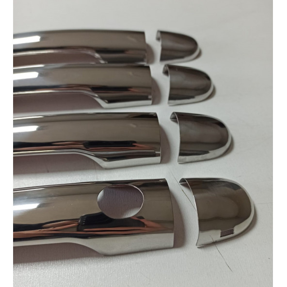 FAMS OTO AKSESUAR Renault Laguna 3 Krom Kapı Kolu 4 kapı 2008 Üzeri P. Çelik - Resim 3