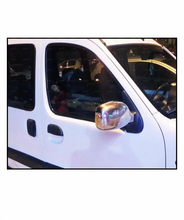 FAMS OTO AKSESUAR Renault Kangoo Krom Ayna Kapağı 2 prç. 1997-2007 P. Çelik - Resim 2