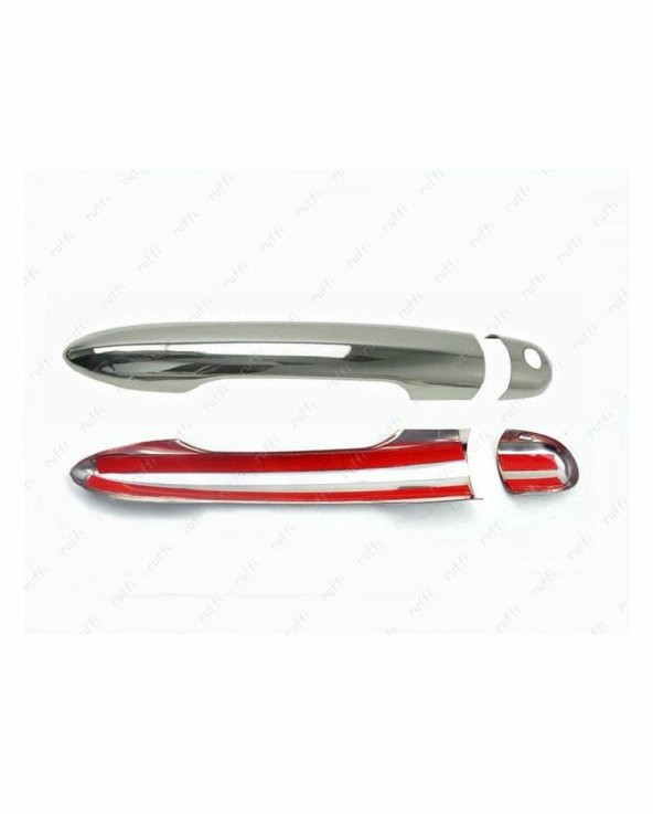 FAMS OTO AKSESUAR Renault Clio 3 HB Krom Kapı Kolu 2 Kapı 2005-2012 P. Çelik - 3