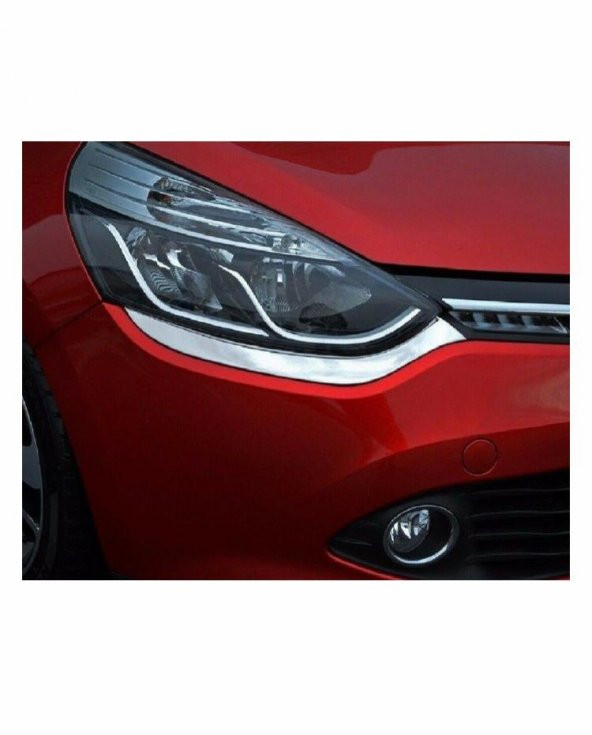 FAMS OTO AKSESUAR Renault Clio 4 HB Krom Far Kaşı 2 Prç. 2012-2016  P.Çelik - 2