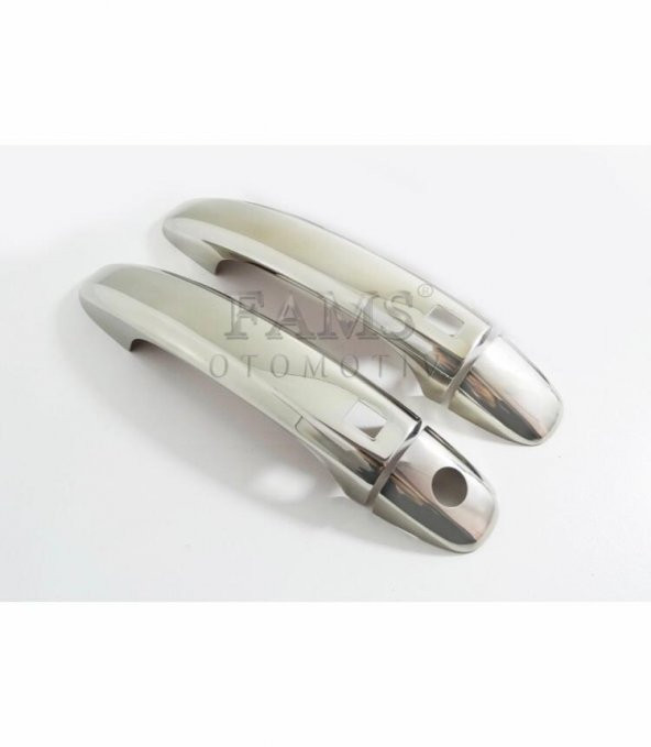 FAMS OTO AKSESUAR Audi A4 Krom Kapı Kolu 2 kapı 2007 Üzeri P. Çelik (Sensörlü) ürün görseli