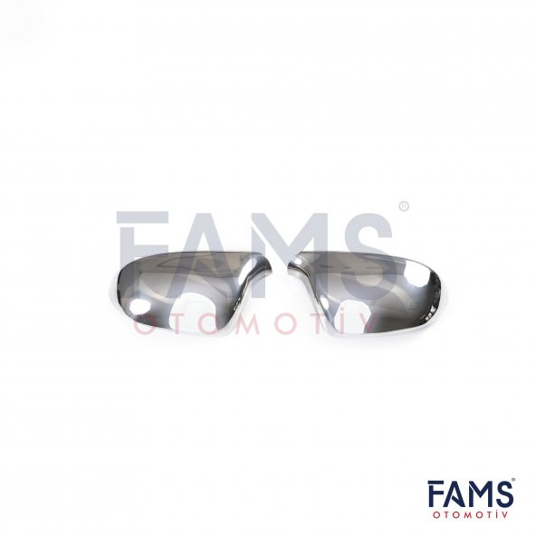 FAMS OTO AKSESUAR Audi A5 Krom Ayna Kapağı 2 parça 2007-2012 arası Paslanmaz Çelik - 3