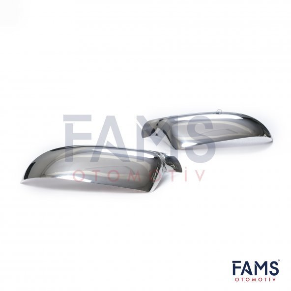 FAMS OTO AKSESUAR Audi A5 Krom Ayna Kapağı 2 parça 2007-2012 arası Paslanmaz Çelik - 5