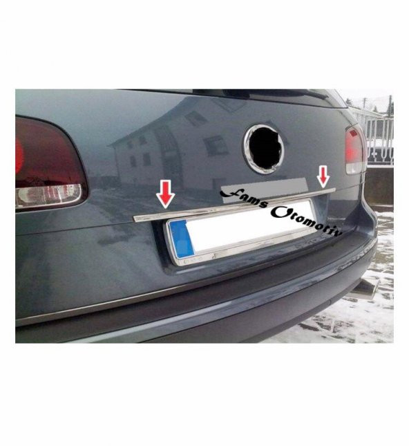 FAMS OTO AKSESUAR Audi A6 Krom Bagaj Çıtası 2005-2009 P. Çelik