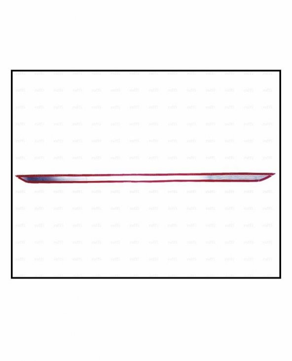 FAMS OTO AKSESUAR Chevrolet Aveo HB Krom Bagaj Alt Çıtası  2011 üzeri P.ÇELİK - 4