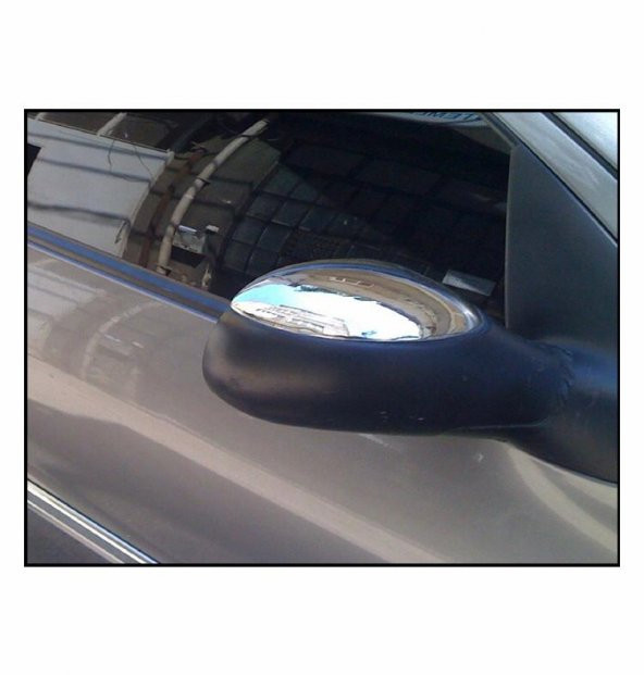 FAMS OTO AKSESUAR Peugeot 206 / 206 Plus Krom Ayna Kapağı 2prç. 1998 Üzeri P. Çelik - Resim 2