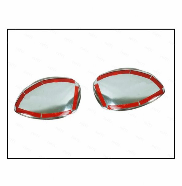 FAMS OTO AKSESUAR Peugeot 206 / 206 Plus Krom Ayna Kapağı 2prç. 1998 Üzeri P. Çelik - Resim 4