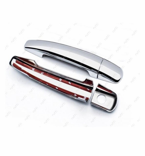 FAMS OTO AKSESUAR Peugeot 207 Krom Kapı Kolu 2 Kapı 2006 Üzeri P. Çelik