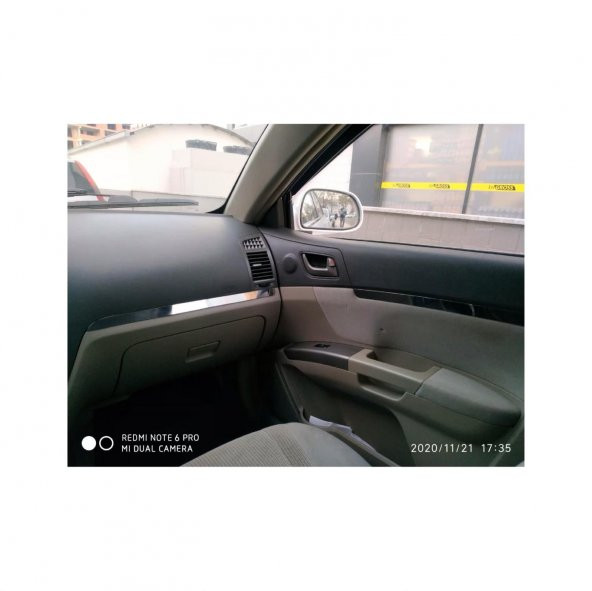FAMS OTO AKSESUAR Geely Emgrand Krom İç Kapı Çıtası 7 prç. 2011-2013 Paslanmaz Çelik - 1