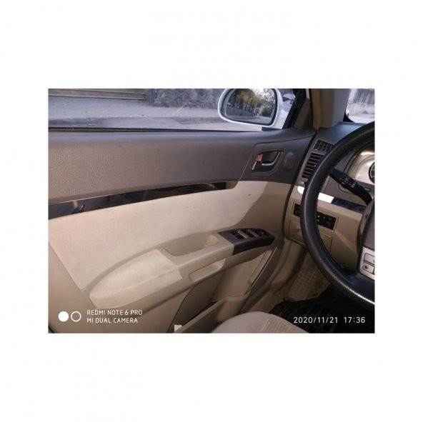 FAMS OTO AKSESUAR Geely Emgrand Krom İç Kapı Çıtası 7 prç. 2011-2013 Paslanmaz Çelik - 2