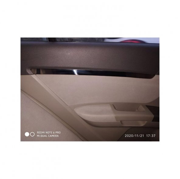 FAMS OTO AKSESUAR Geely Emgrand Krom İç Kapı Çıtası 7 prç. 2011-2013 Paslanmaz Çelik - 4