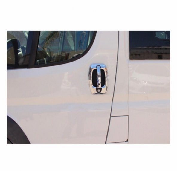 FAMS OTO AKSESUAR Peugeot Boxer Krom Kapı Kolu+Çerçeve 2 Kapı 2008 Üzeri P. Çelik