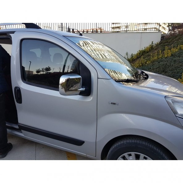 FAMS OTO AKSESUAR Peugeot Bipper Krom Ayna Kapağı 2 prç. 2008 Üzeri P. Çelik - Resim 2