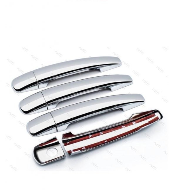 FAMS OTO AKSESUAR Peugeot 308 Krom Kapı Kolu 4 Kapı 2007-2013 Arası P.Çelik - Resim 2