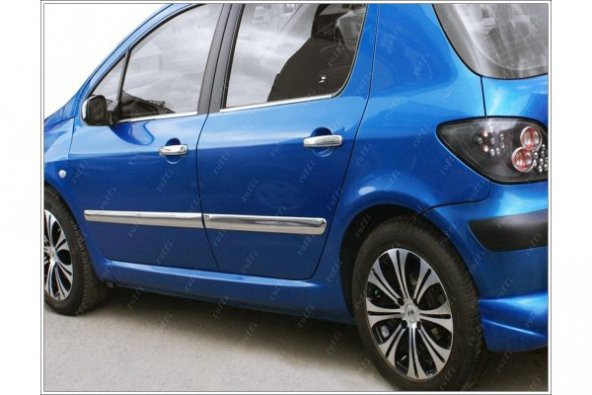 FAMS OTO AKSESUAR Peugeot 307 Krom Cam Çıtası 4 prç. 2001 Üzeri P. Çelik - 3