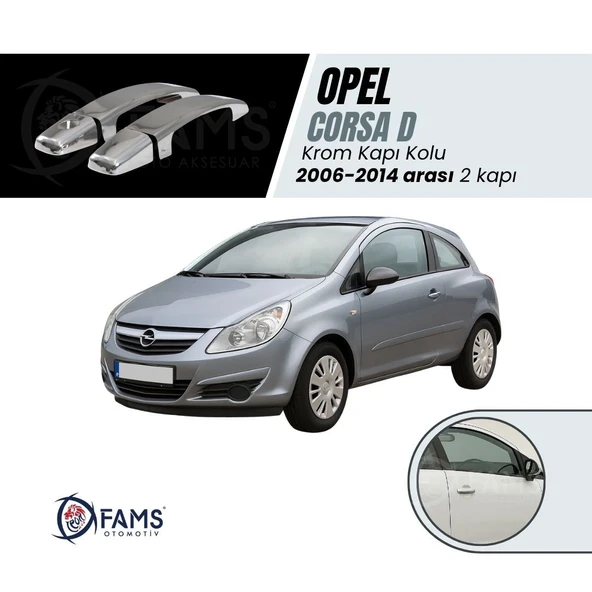 FAMS OTO AKSESUAR OPEL CORSA D 2006-2014 Kapı Kolu 2 kapı P.Çelik ürün görseli