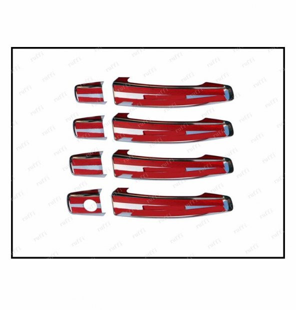 FAMS OTO AKSESUAR Opel Mokka Krom Kapı Kolu 4 Kapı 2012-2020 P. ÇELİK - Resim 2